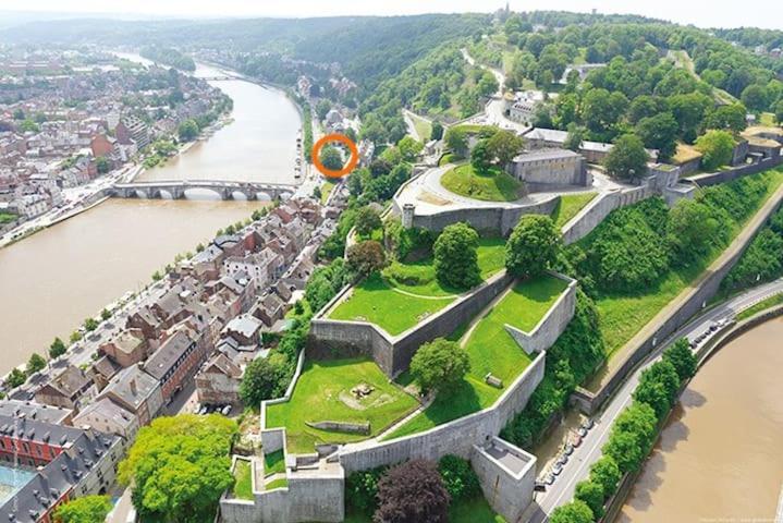Studio Vue Sur Meuse Apartment Namur Exterior photo